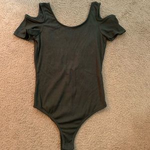 Green bodysuit, size M.